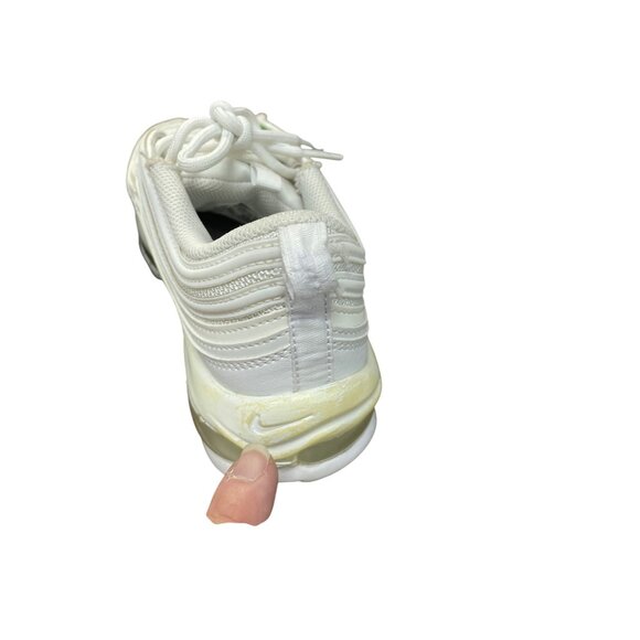 Nike Air Max 97 Triple White Womans Low Top Sneakers Sz 10 SKU 9484 - Picture 14 of 16